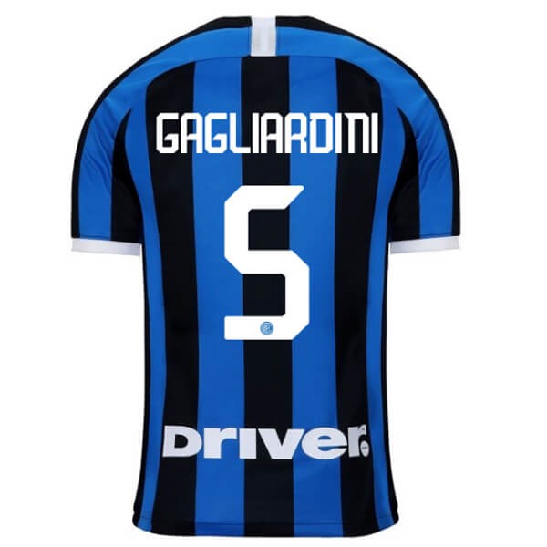 Maillot Football Inter Milan NO.5 Gagliardini Domicile 2019-20 Bleu